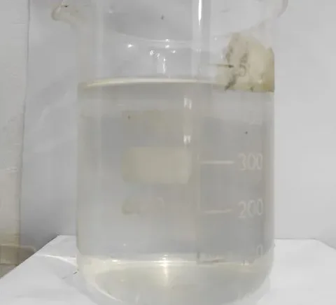 Dairy plant: wastewater after treatment