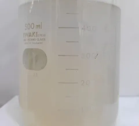 Dairy plant: wastewater before treatment