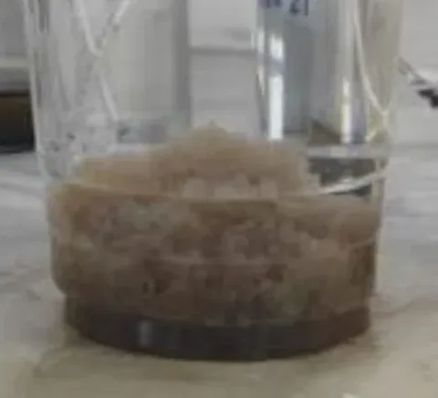 Silica sand processing plant: wastewater after treatment