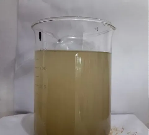 Metal surface-treatment chemicals plant: wastewater before treatment
