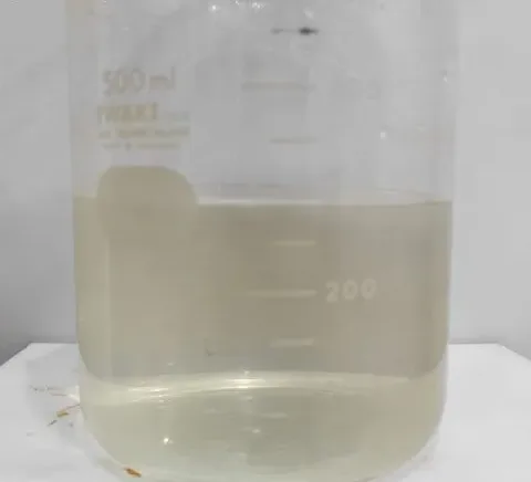 Snack food factory: wastewater after treatment